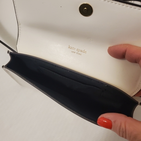 NWT Kate Spade Ivory White Leather Beltbag Large/XLarge, Ret. $98.00 main image 11